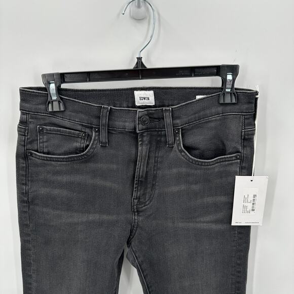 EDWIN NWT Evereve Elin Crop Denim Jean in Knight Rider // 26 - Picture 5 of 15